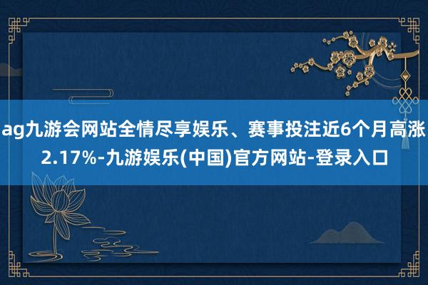 ag九游会网站全情尽享娱乐、赛事投注近6个月高涨2.17%-九游娱乐(中国)官方网站-登录入口