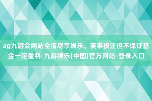 ag九游会网站全情尽享娱乐、赛事投注但不保证基金一定盈利-九游娱乐(中国)官方网站-登录入口